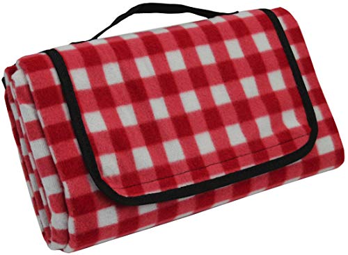 Large Picnic Blanket | Oversized Beach Blanket Sand Proof | Outdoor Accessory for Handy Waterproof Stadium Mat | Water-Resistant Layer Outdoor Picnics | Great for Camping on Grass and Portable