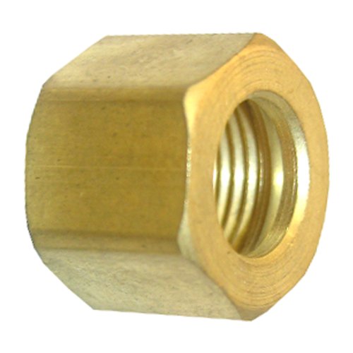 LASCO 17-6111 1/4-Inch Compression Brass Nuts, 2-Piece