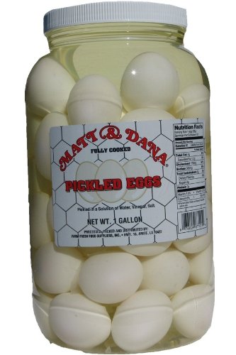 Pickled White Eggs - Gallon
