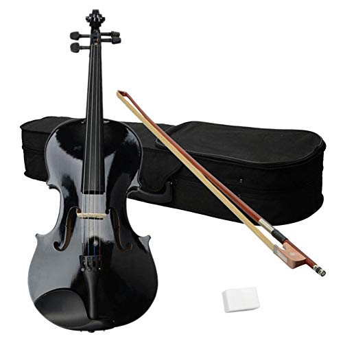 Futureshine 16' Acoustic Viola,Durable Natural Solid Wood Viola with Case,Bow and Rosin