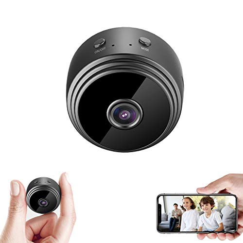 32GB Mini HD 1080P Wireless Hidden Camera,Home WiFi Remote Security Cameras,Smart Motion Detection ,Instant Push Notifications, Remote Playback,Magnetic Feature,Night Vision Spy Camera,by HZTCAM