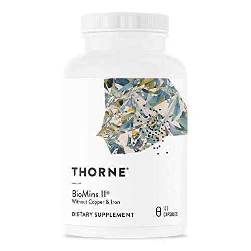 Thorne Research - BioMins II - Comprehensive Multi-Mineral Supplement Without Copper and Iron - 120 Capsules