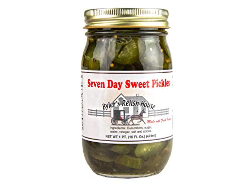 Seven Day Sweet Pickles - Byler's Relish House - Two Pack