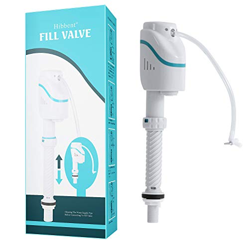 Universal Toilet Fill Valve Kit Easy and Rapid Adjustable Water Line - Toilet Tank Repair Kit for Most Toilets - High Performance Toilet Replacement Part