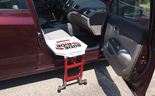 SLIDE 'n RIDE Vehicle Assist Easy Transfer Seat/Board/Device 500lb. Rated-Adjustable, Safe, Compact and Lightweight - Very Important: Must Measure Does NOT Fit Every Vehicle (See Measurement Guide)