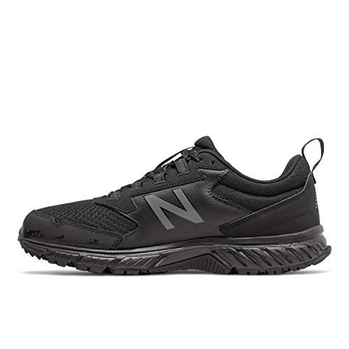 New Balance Men's 510 V5 Trail Running Shoe, Black/Castlerock, 11 M US