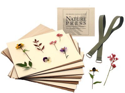 Natures Pressed Flower & Leaf Press 7 X 9 Nature Press (For Pressing Leaves & Flowers)