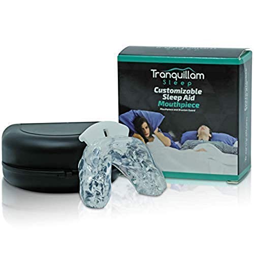Tranquillam Sleep Custom Molded Night Mouth Guard- Sleep Aid - Fit to Cure Your Worst Nights Sleep! Designed by Tranquillam Sleep (1 Pack)