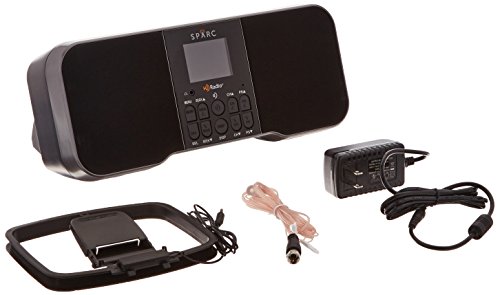 Stereo HD Radio SHD-T750 with AM/FM, Alarms, and Color Display