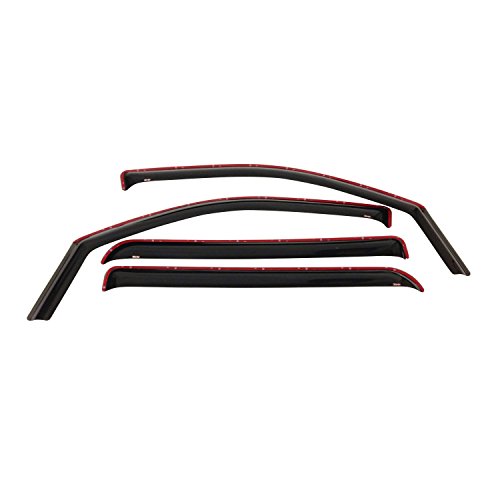 Westin Wade 72-35401 in-Channel Wind Deflectors, Smoke Tint, (4-Piece Set)