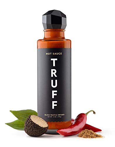 TRUFF Hot Sauce, Gourmet Hot Sauce with Ripe Chili Peppers, Black Truffle Oil, Organic Agave Nectar, Unique Flavor Experience in a Bottle, 6 oz.