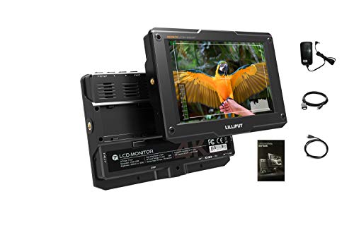 Lilliput H7S 7' 4K HDMI/3G-SDI Ultra-Bright On-Camera Monitor