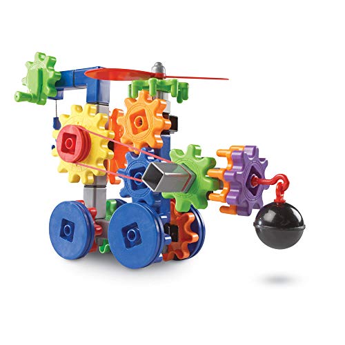 Learning Resources Gears! Gears! Gears! Machines in Motion, STEM, Gear Toy, 116 Pieces, Ages 4+