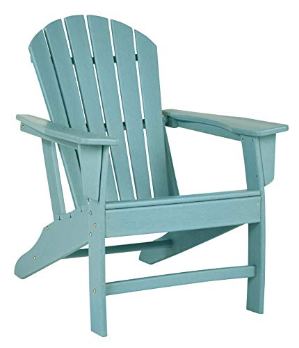 Signature Design by Ashley - Sundown Treasure Outdoor Adirondack Chair - Turquoise