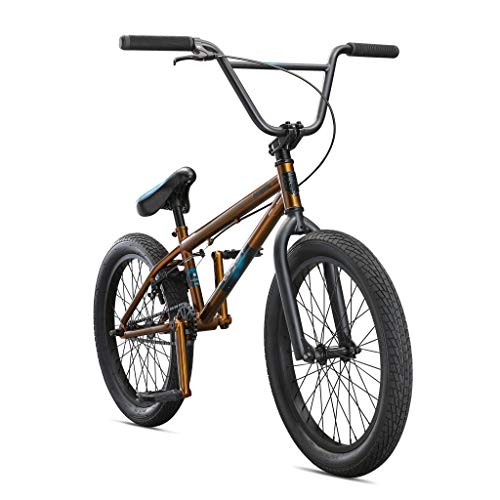 Mongoose Legion L40 Freestyle BMX Bike Line for Beginner-Level to Advanced Riders, Steel Frame, 20-Inch Wheels, Copper (M41500U20OS-PC)