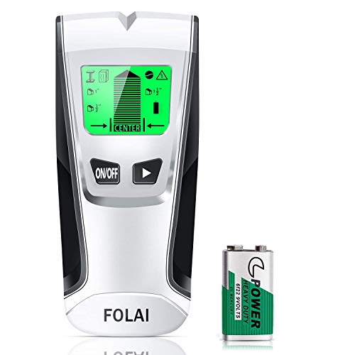 Stud Finder Sensor Wall Scanner -4 in 1 Electronic Stud Posi Tioner with Digital LCD Display, Central Positioning Stud Sensor and Sound Alarm are Display for Wood AC Wire Metal Studs Detection