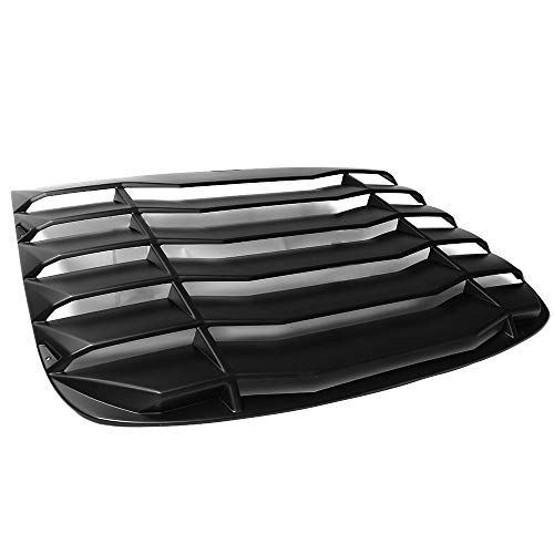 Rear Window Louver Compatible With 03-07 Infiniti G35 Coupe Unpainted PP by IKON MOTORSPRTS