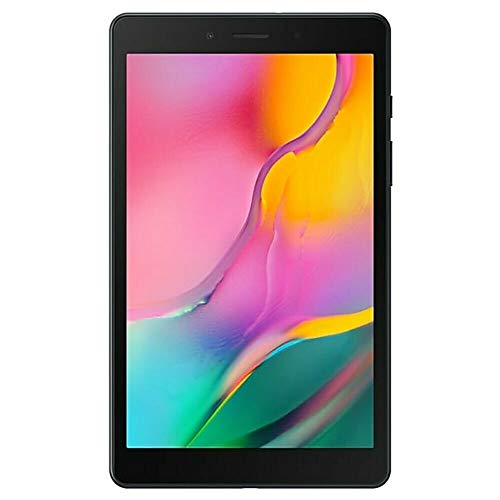 Samsung Galaxy Tab A 8.0' (2019, WiFi + Cellular) 32GB, 5100mAh Battery, 4G LTE Tablet & Phone (Makes Calls) GSM Unlocked SM-T295, International Model (32 GB, Black)