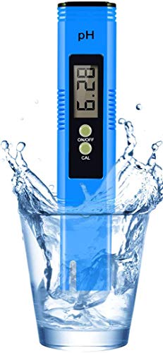 PH Meter, PH Meter 0.01 PH High Accuracy Water Quality Tester with 0-14 PH Measurement Range, TDS Meter for Water/Brewing/Food/Soil/Sauce/Laboratory, Digital PH Tester