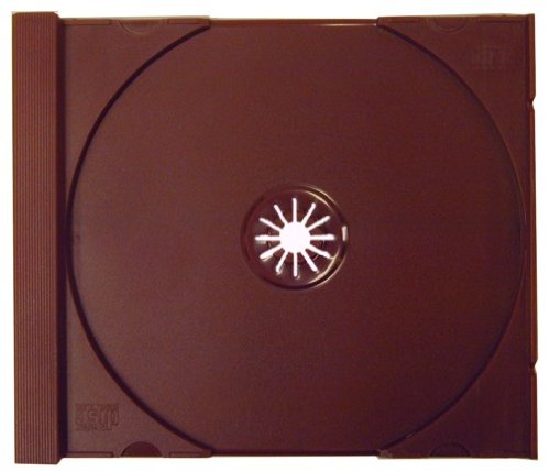 25 Solid Burgundy Colored Replacement CD Trays / Inserts for CD Jewel Boxes! #CDIR80SBU - Fits any standard size 10mm Jewel Box!