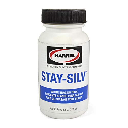 GSParts Harris Stay-Silv Silver Soldering Flux White Paste for Hi Temperature, SSWF7
