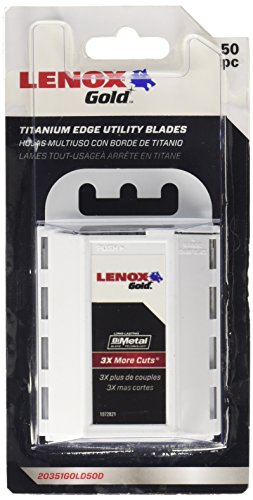 LENOX Utility Knife Blades, 50-Pack