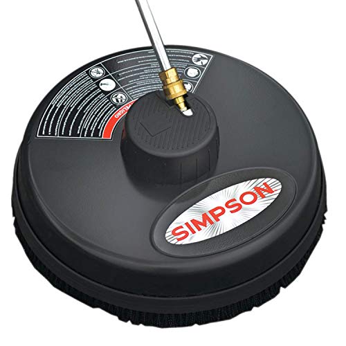 Simpson Cleaning 80165, Rated Up to 3700 PSI Universal 15' Steel Surface Scrubber for Cold Water Pressure Washers, Plain