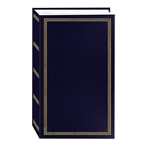 Pioneer Photo Albums STC-504 Navy Blue Photo Album, 504 Pockets 4'x6'