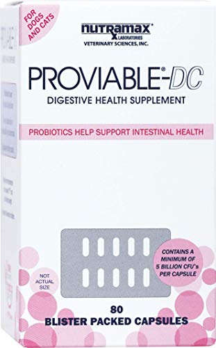 Proviable DC for Cats and Dogs, 80 Capsules