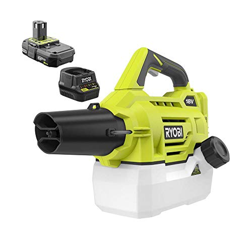 ONE+ 18-Volt Lithium-Ion Cordless Fogger/Mister with 2.0 Ah Battery and Charger Included - P2850 - (Bulk Packaged, Non-Retail Packaging)