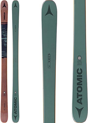 Atomic Punx Seven Skis Mens Sz 164cm Green/Brown