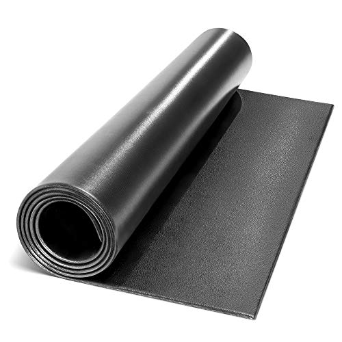 Marcy Fitness Equipment Mat and Floor Protector for Treadmills, Exercise Bikes, and Accessories Mat-366 (78' x 36' x 0.25' Thickness)