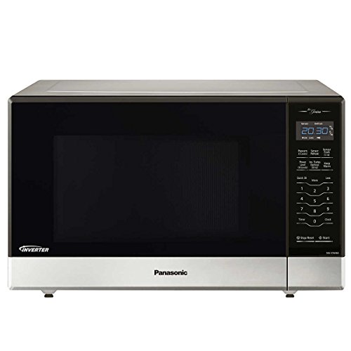 Panasonic NN-ST696S Countertop/Built-In Microwave with Inverter Technology, 1.2 cu. ft. , Stainless (Renewed)