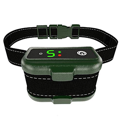 TBI Pro Shock Collar for Dogs - Effective K9 Professional Dog Bark Collar with Barking Detection - Rechargeable Anti-Barking Modes - Shock, Vibration for Small, Medium, Large Breeds - IPx7 Waterproof