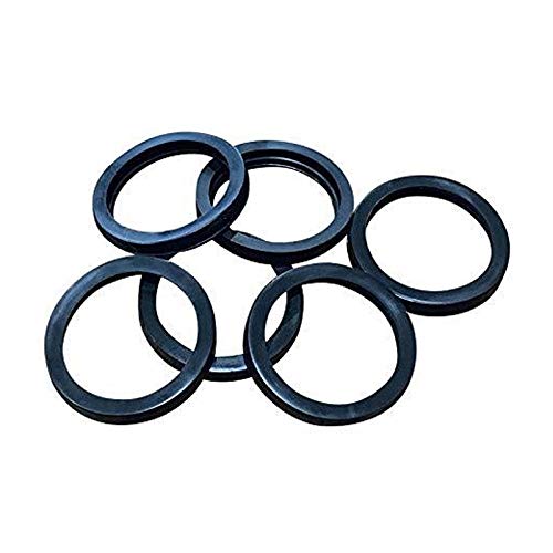 KP Kool Products (Improved Version) Replacement Gaskets (Retail Pack of 6) for Many Different Spout Nozzles I Rubber Washer I Rubber Ring I Gas Can I Can Be Used for Most of The Gas Can Spout.