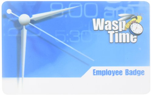 Mag Stripe Badges Seq 251-275 25 Badges for Wasptime Software