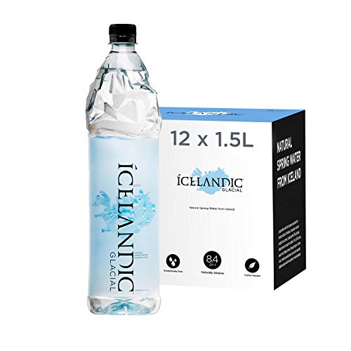 Icelandic Glacial Natural Spring Alkaline Water, 50.7 Fl Oz (Pack of 12)