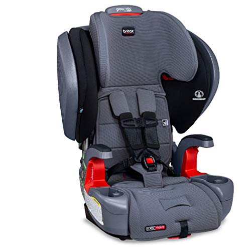 Britax Grow with You ClickTight Plus Harness-2-Booster Car Seat | 3 Layer Impact Protection - 25 to 120 Pounds, Otto Safewash Fabric [New Version of Pinnacle]
