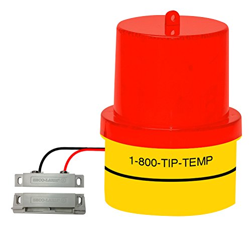 Door Ajar Warning Light: Door Ajar, Open Door, Freezer Door, Warehouse Door or Window Warning Signal Light Battery Operated With 20 Ft. Extension Wire, Magnetic Base and FREE Batteries