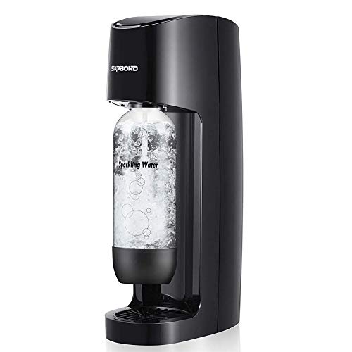 Sparkling Water Maker Carbonated Soda Machine Seltzer Fizzy Drink Maker -with 1L Re-usable BPA-free Carbonating Bottle（Does Not Come with CO2 Cylinder ）