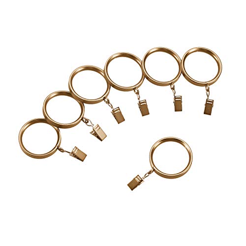 MODE Acrylic & Premium Flat Rings, 14 Count - Gold