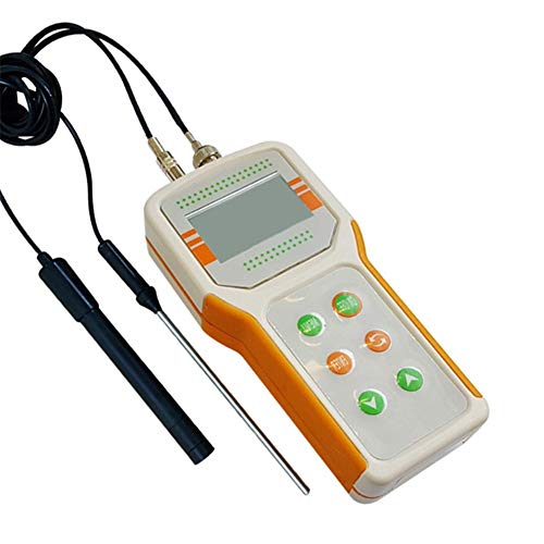 SBKDPT Portable Dissolved Oxygen Meter 0~20mg/L Dissolved Oxygen Meter Water Quality Monitor DO Meter Dissolved Oxygen (0.00 ～ 20.00) mg/L with DO Probe Temperature Salinity Compensation