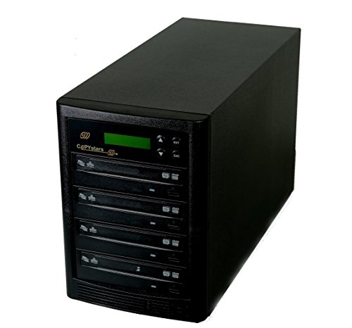 Copystars Dvd Duplicator 24X CD-DVD-Burner 1 to 3 Copier Sata Drive Dual Layer Writer SmartPro DVD Duplicator Tower SYS-1-3-ASUS/LG-CST