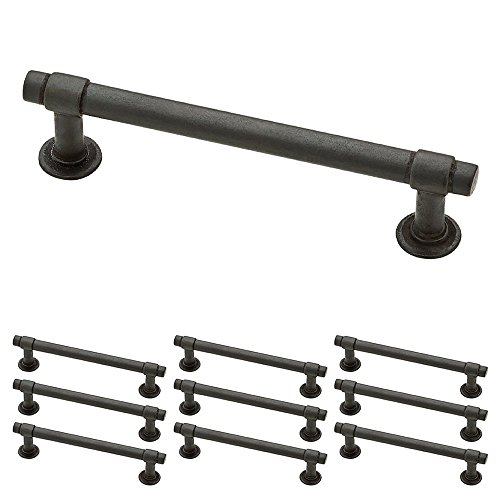 Franklin Brass P29617K-SI-B Straight Bar Pull, 4' (102mm), Soft Iron, 10 Piece