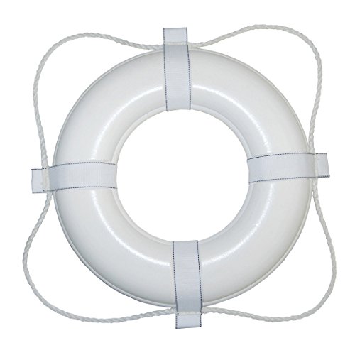 Taylor Made Products 365 USCG Approved Foam Life Ring (20', White)