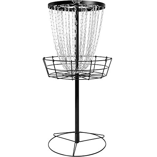 MVP Black Hole Lite 24-Chain Disc Golf Basket Target