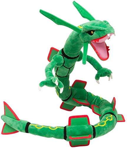 Zinessa Green Dragon Rayquaza Cotton Soft Stuffed Anime Collectible Dolls 31'