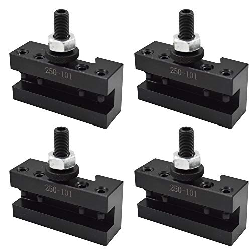 New AXA 4Pcs #1 Quick Change 250-101 Tool Post Turning Facing Holder 6-12' for Use with AXA Tool Post 250-100 250-111