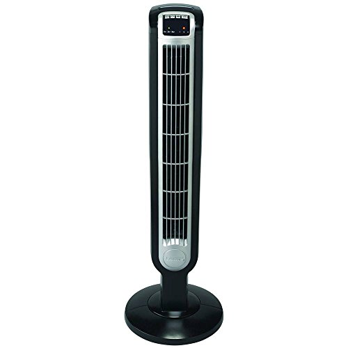 Lasko 2511 36″ Tower Fan with Remote Control - Features 3 Whisper Quiet Speeds and Built-in Timer