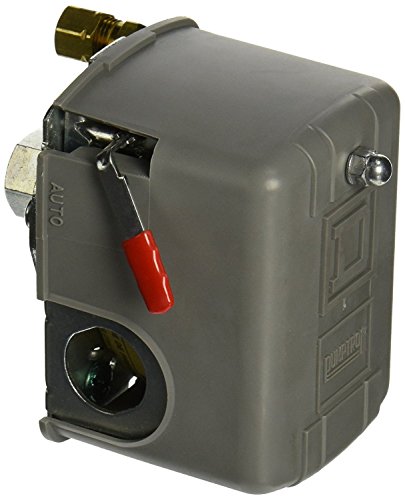 Square D Pumptrol Pressure switch for compressed air compressor 9013FHG12J52M1X 95-125 psi With Unloader & On/Off Lever (Paks)